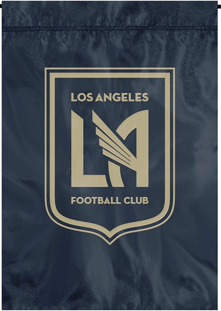 Los Angeles FC LA MLS Premium Garden Flag Banner, Applique & Embroidered, 13×18