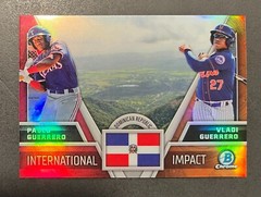 ⚾(you pick) 2024 Bowman CHROME, International Impact Inserts🔴🔵🟡🟢