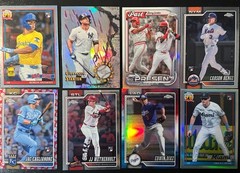 2026 Topps Chrome Baseball Inserts, Refractor, Base, RC – U Pick Complete Ur Set