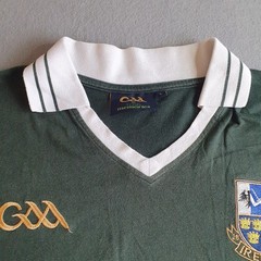 Lansdowne Ireland Rugby Shirt Size Large Mens Green Shamrock Jersey Cotton