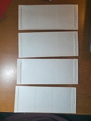 Sunoco 1972 NFL Action Players (6) unopened packs of 9 stamps each