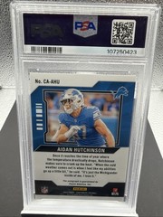 2023 Contenders Aidan Hutchinson Autograph Gold #CA-AHU /10 PSA 10 Pop 1 !