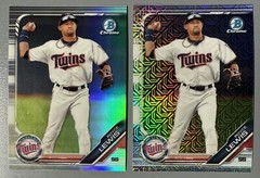 2- 2019 Bowman Chrome Draft Royce Lewis Asia Mojo Rare!, Base Refractor #BDC-46