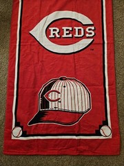 Cincinnati Reds Beach Towel MLB Baseball NWT 60×30