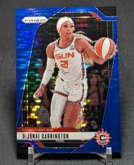 Dijonai Carrington Blue Pulsar /199 2024 Panini Prizm WNBA #118 Connecticut Sun