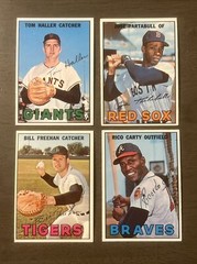 1967 TOPPS BASEBALL #1-200 EX/EXNM COMPLETE YOUR SET FREE SHIPPING