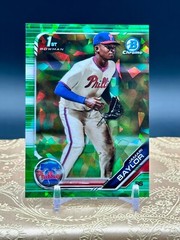 2019 Bowman Chrome Draft Sapphire GREEN #&rsquo;d /50 #BDC41 Jamari Baylor 1st Bowman