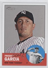 2012 Topps Heritage Freddy Garcia #401 0c4