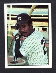 1975 1976 SSPC #451 Elliott Maddox NEW YORK YANKEES EX + A