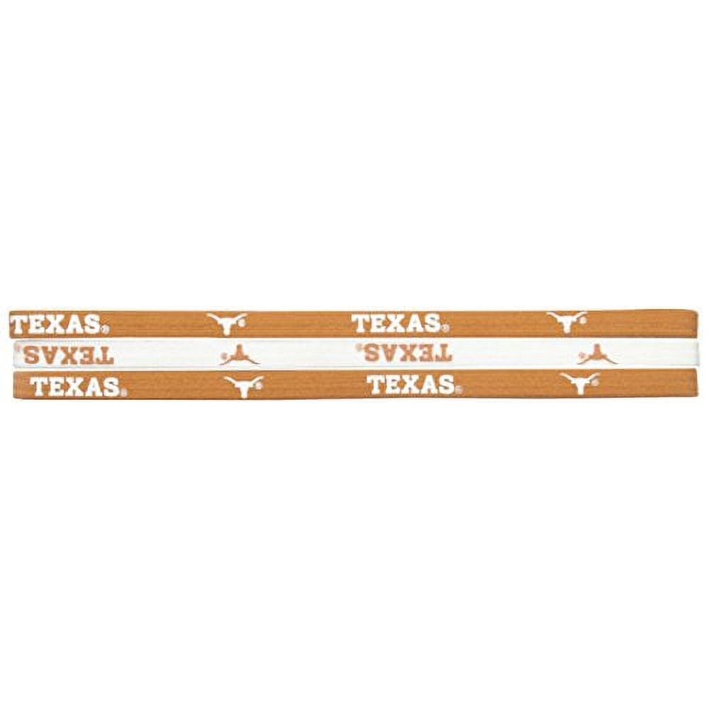 NCAA Elastic Head Band Set Texas Longhorns