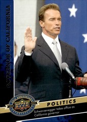 2009 Upper Deck 20th Anniversary #1842 Governor of California
