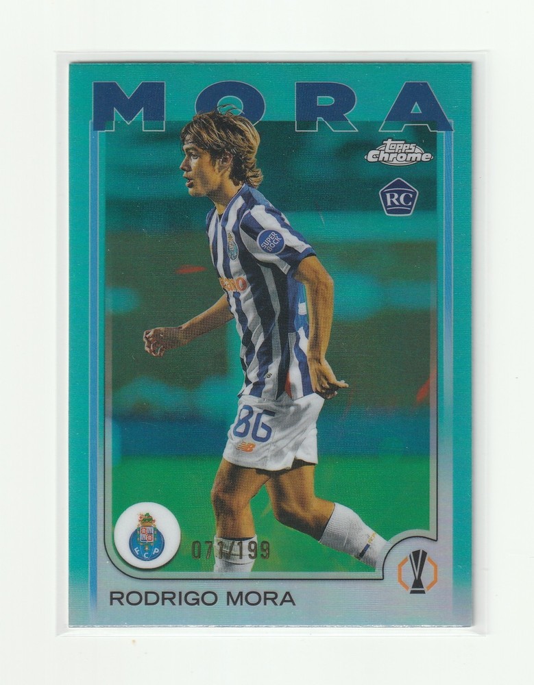 2024-25 CHROME UEFA ROOKIE AQUA 071/199 [ RODRIGO MORA ] PORTO