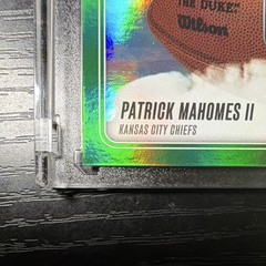 2025 Panini Absolute Patrick Mahomes II Hog Heaven Green NFL 17/25 Chiefs rare