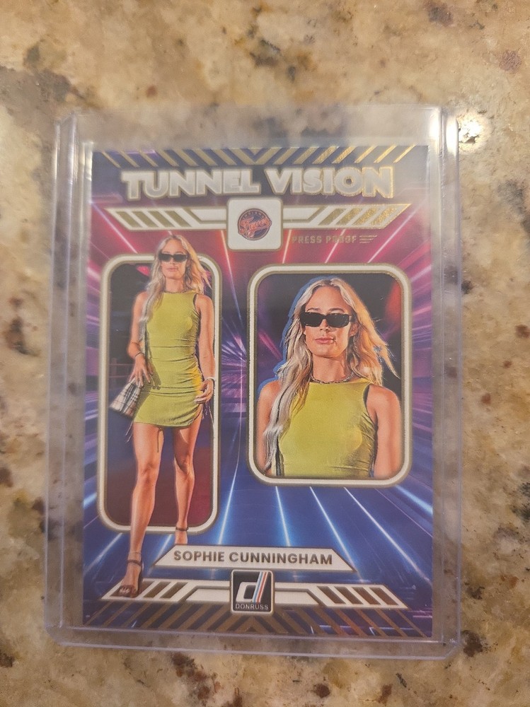 2025 Panini Donruss WNBA – Tunnel Vision Sophie Cunningham #2 AND #24 2 card set