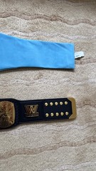 WWE Hulk Hogan Official Autographed Winged Eagle Championship Replica Title Belt