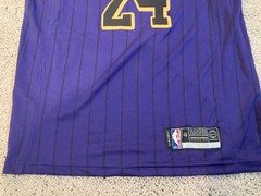 Nike Kobe Bryant Nike Lakers City Edition Lore Series Jersey Sz 48