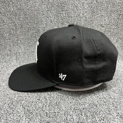 New &rsquo;47 Brand Arsenal FC Black Snapback Hat Cap Stylized A Logo