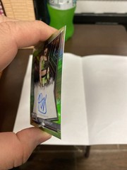 2026 Topps Chrome WWE Tatum Paxley Autograph 68/99 Green Refractor NXT