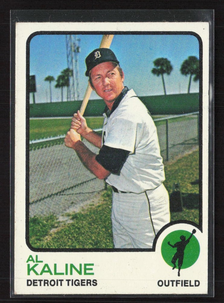 1973 Topps #280a Al Kaline – EX/NM Set Break!