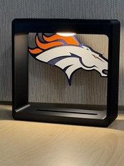 Denver Broncos Card Display – Fits PSA Slabs and One-Touch Card Holders