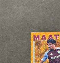 2024-25 Topps Chrome UEFA #CA-IM Ian Maatsen Orange Geometric Refractor Auto /25