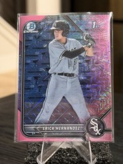 2022 Bowman Chrome – Prospects Erick Hernandez #BCP-181 Pink Mojo Refractor /199