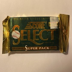 1993 Score Select – Sealed Super Pack – Premier Edition – 28 MLB Baseball Cards
