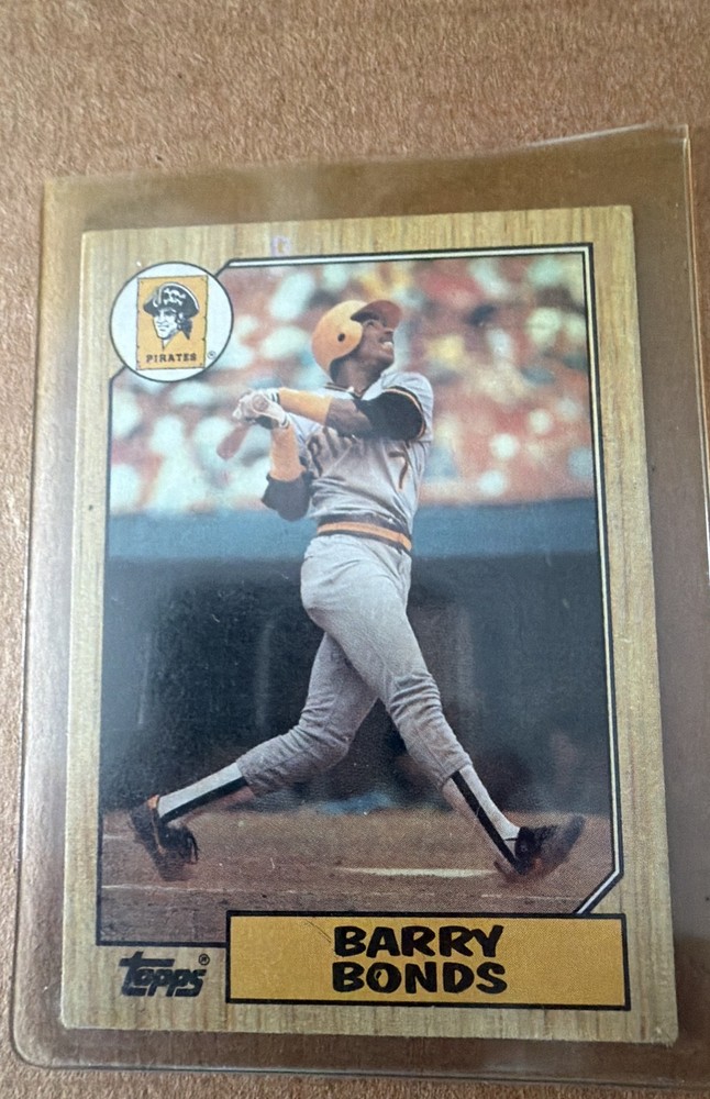 1987 Topps – Barry Bonds #320 Tiffany (RC)