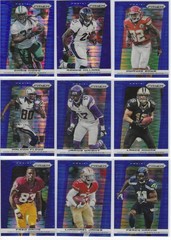 2013 Panini Prizm NFL Football pick your parallel & inserts Blue Red Pulsar Camo