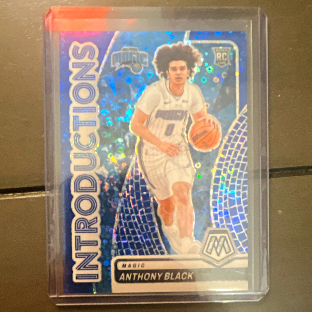 Panini 2023-24 Mosaic Anthony Black Introductions RC Blue Fast Break #2 /85