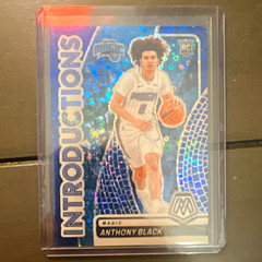 Panini 2023-24 Mosaic Anthony Black Introductions RC Blue Fast Break #2 /85