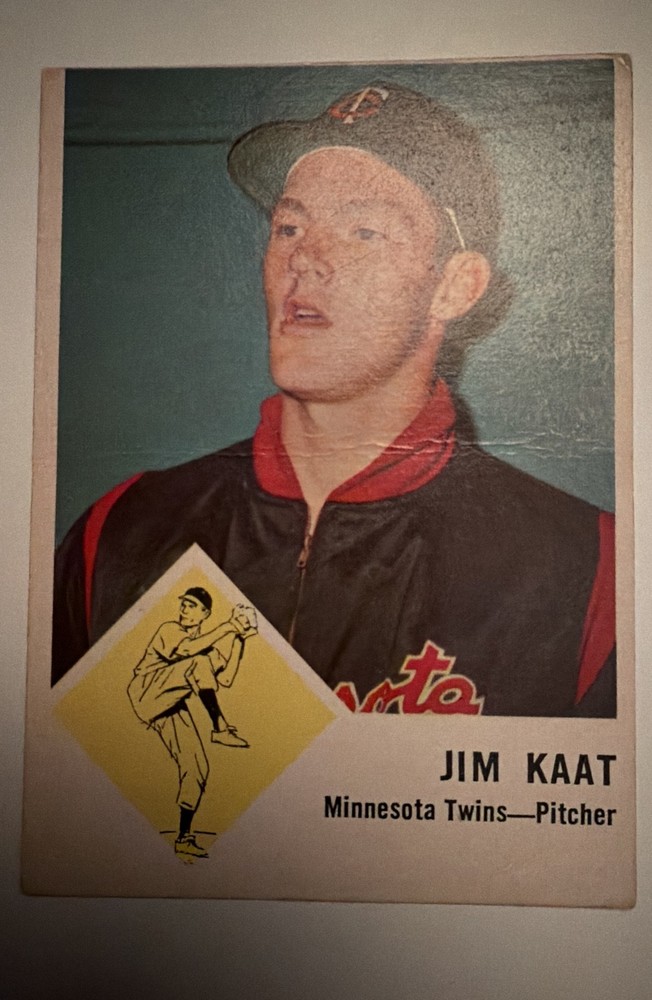 1963 Fleer – Jim Kaat #22
