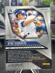 2025 Panini Prizm #118 Ryne Sandberg Red Power Prizms #/99