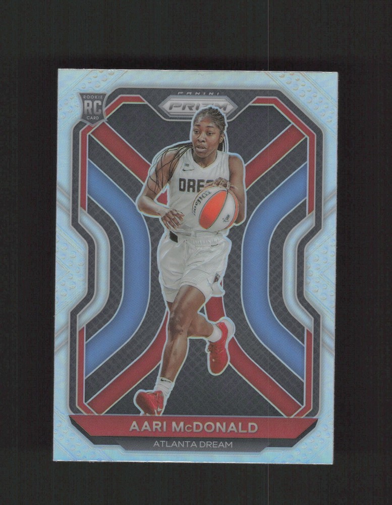 2021 Panini Prizm WNBA #91 Aari McDonald Prizms Silver