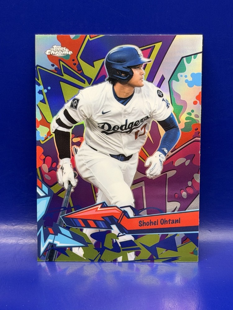 2026 Topps Chrome Wild Style Shohei Ohtani #WST-1 Los Angeles Dodgers