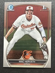 2023 Bowman Draft Chrome Mac Horvath #BDC-90 1st Bowman 🔥
