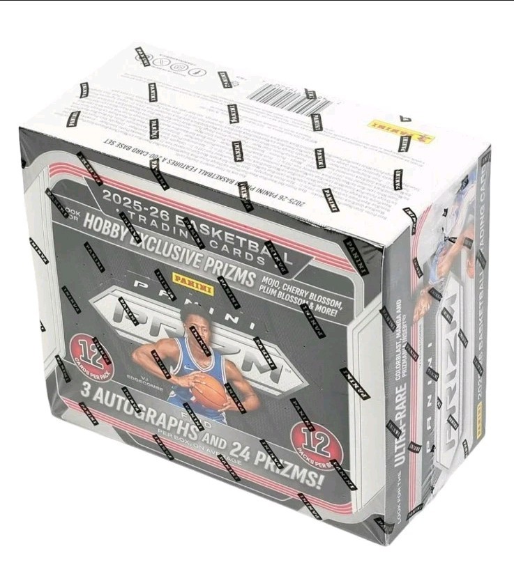 2025-26 Panini Prizm Basketball Hobby Box – Factory Sealed
