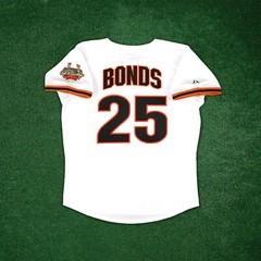 Barry Bonds 1999 San Francisco Giants Cooperstown Men&rsquo;s Home White Jersey