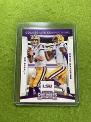 Joe Burrow ROOKIE CARD JUSTIN JEFFERSON RC 2020 Panini JOE BURROW Contenders