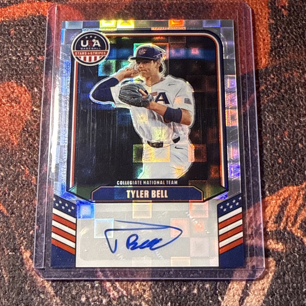 2026 Panini Stars & Stripes Prizm TYLER BELL Silver Pandora Auto /225🔥🔥🔥