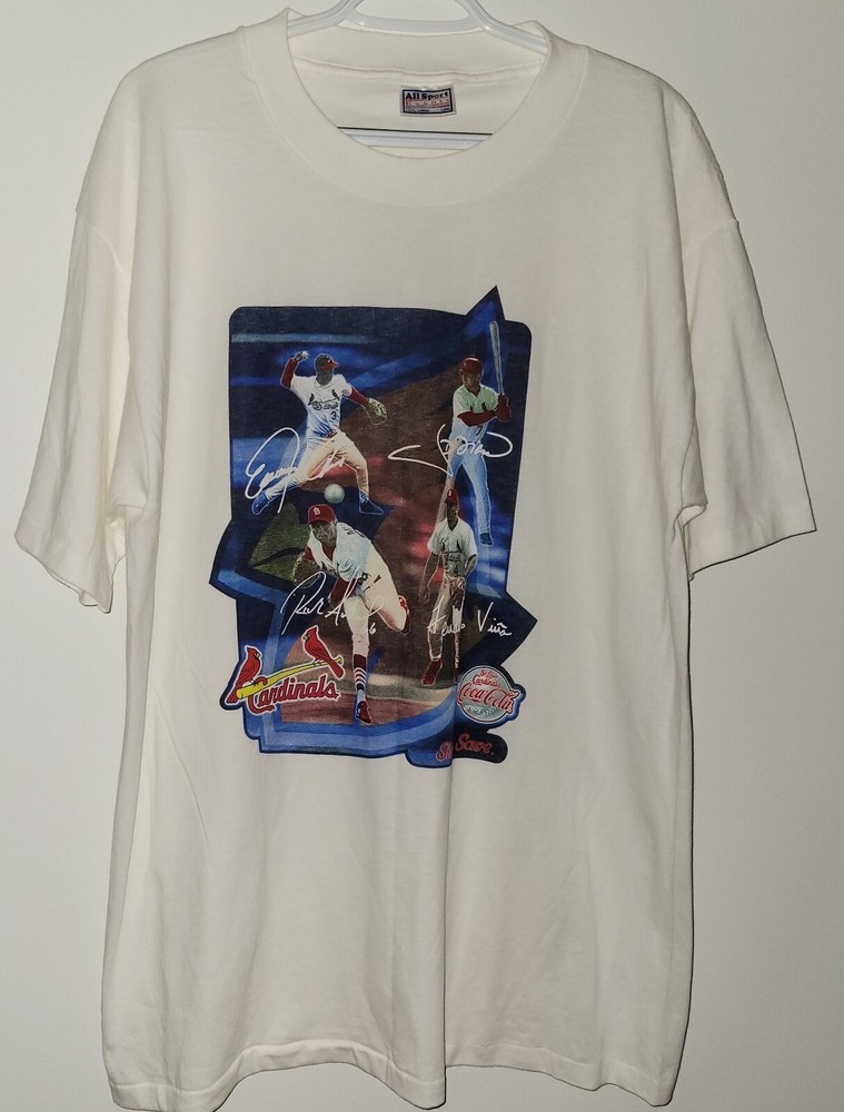 Vintage Single Stitch All Sport Events St Louis Cardinals Shirt Men&rsquo;s Size Large