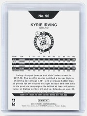 2018-19 Hoops #96 Kyrie Irving Artist Proof