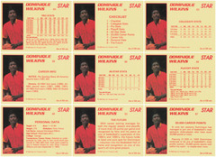 1993 Star International Dominique Wilkins Stellar & Nova 2 Sets 18 Cards