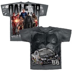 XL NASCAR Dale Earnhardt Jr #88 BATMAN Justice League Shirt AOP All Over Print