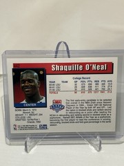 1992-93 Skybox NBA Hoops Shaquille O&rsquo;Neal #442 RC – Orlando Magic HOF