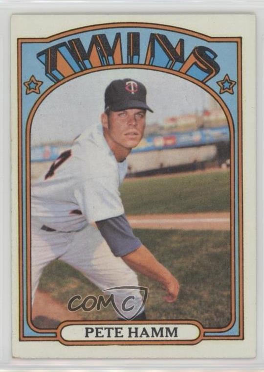 1972 Topps Pete Hamm #501 1o0