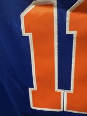 Jalen Brunson Jersey Finals Replica Blue Home Adult Large NWT
