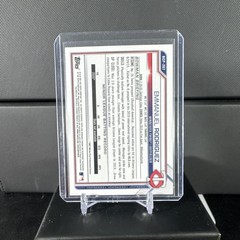 Topps 2021 Bowman Chrome Prospects Emmanuel Rodriguez Twins BCP-207 1st /250