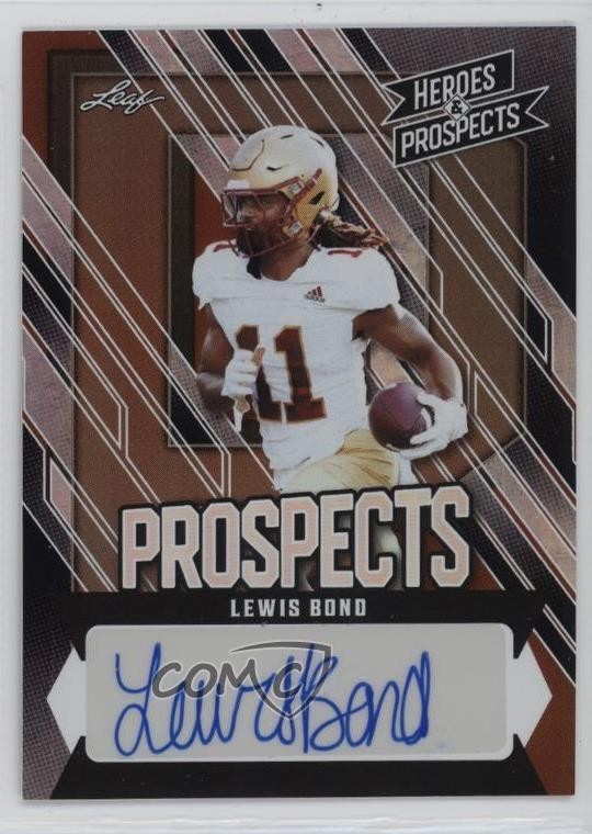 2024 Leaf Heroes & Prospects Prospect Bronze 76/99 Lewis Bond #AP-LB1 Auto 0a6
