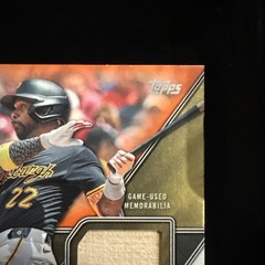 Andrew McCutchen Pittsburgh Pirates Auto 17/25 Game Used Memorabilia #MLM2-AM